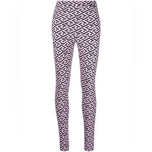 Versace La Greca-print leggings